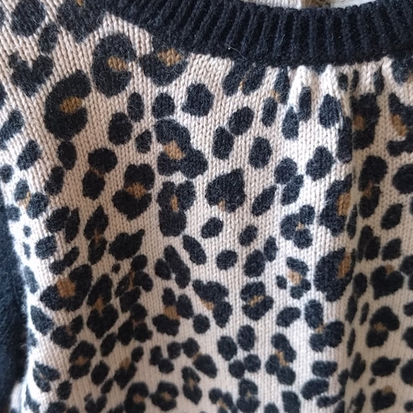 Leopard sweater dress 3-6 months - Picture 2 of 3